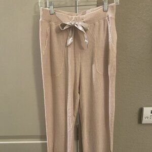 Abercrombie & Fitch A&F Sleepwear Pink PJ Pajama Lounge Sleep Pants Medium NWT